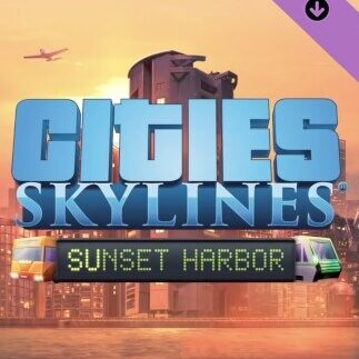 Cities: Skylines – Sunset Harbor DLC Steam (Descarga digital)