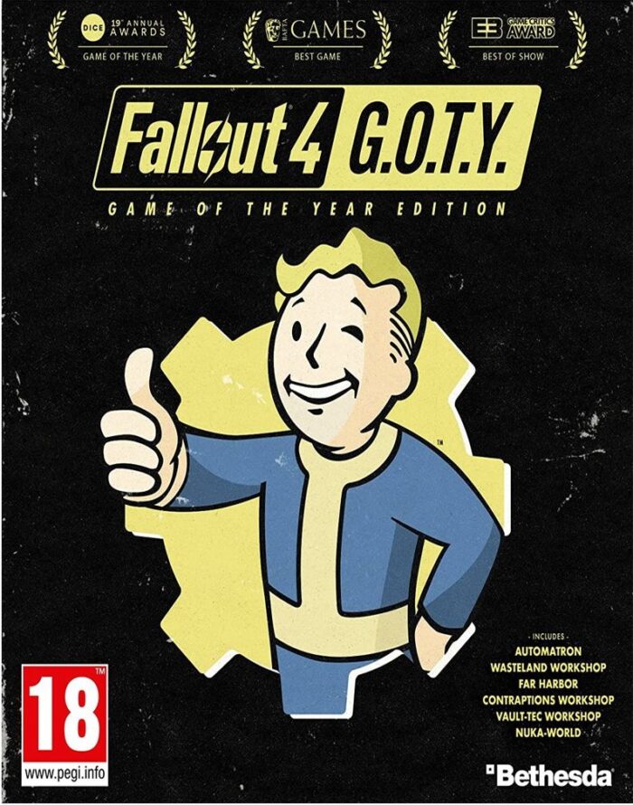 Fallout4GOTY PC COVER - LlavesDeJuego