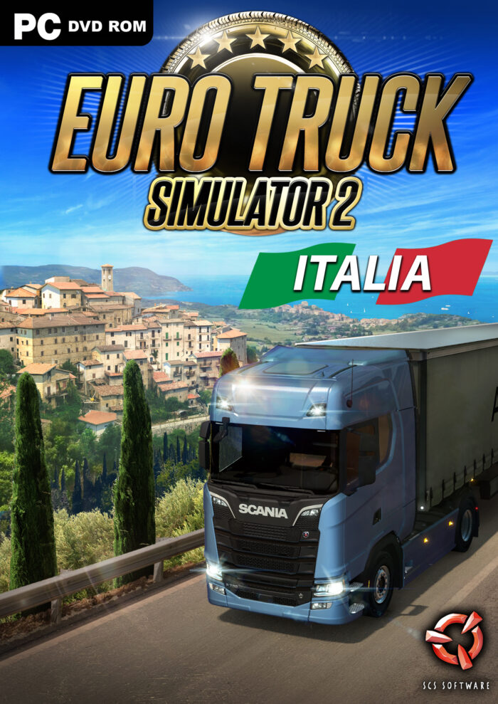 euro truck simulator 2 italia cover original - LlavesDeJuego