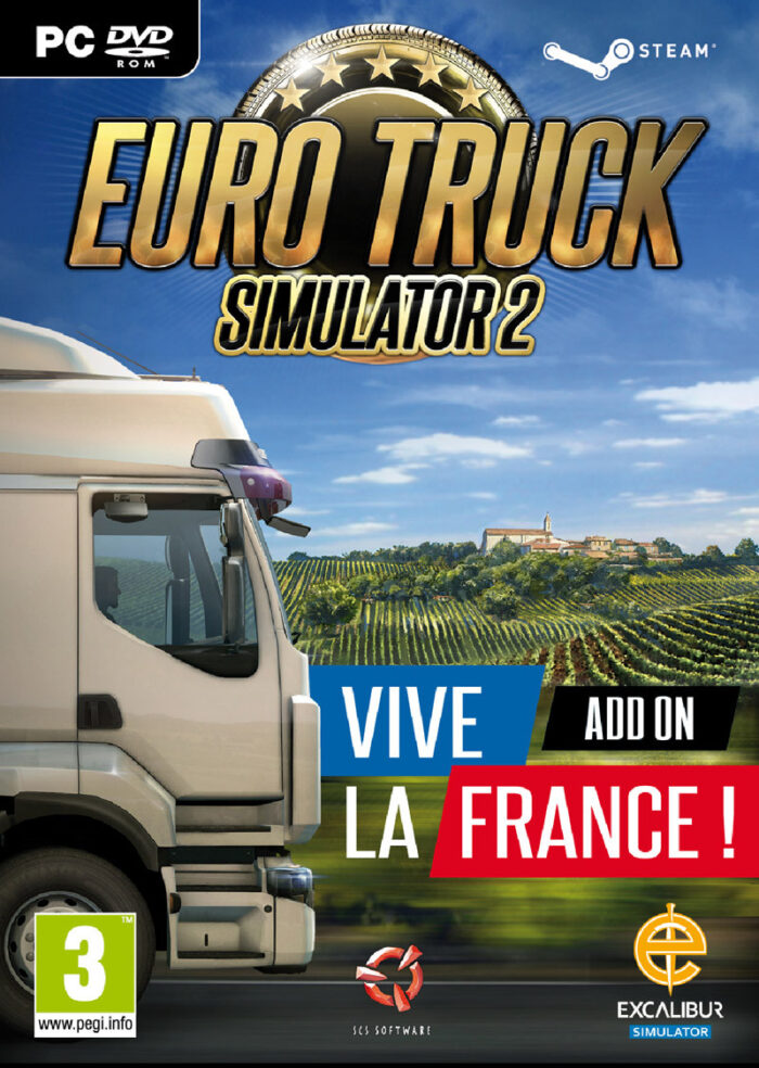 euro truck simulator 2 vive la france cover original - LlavesDeJuego