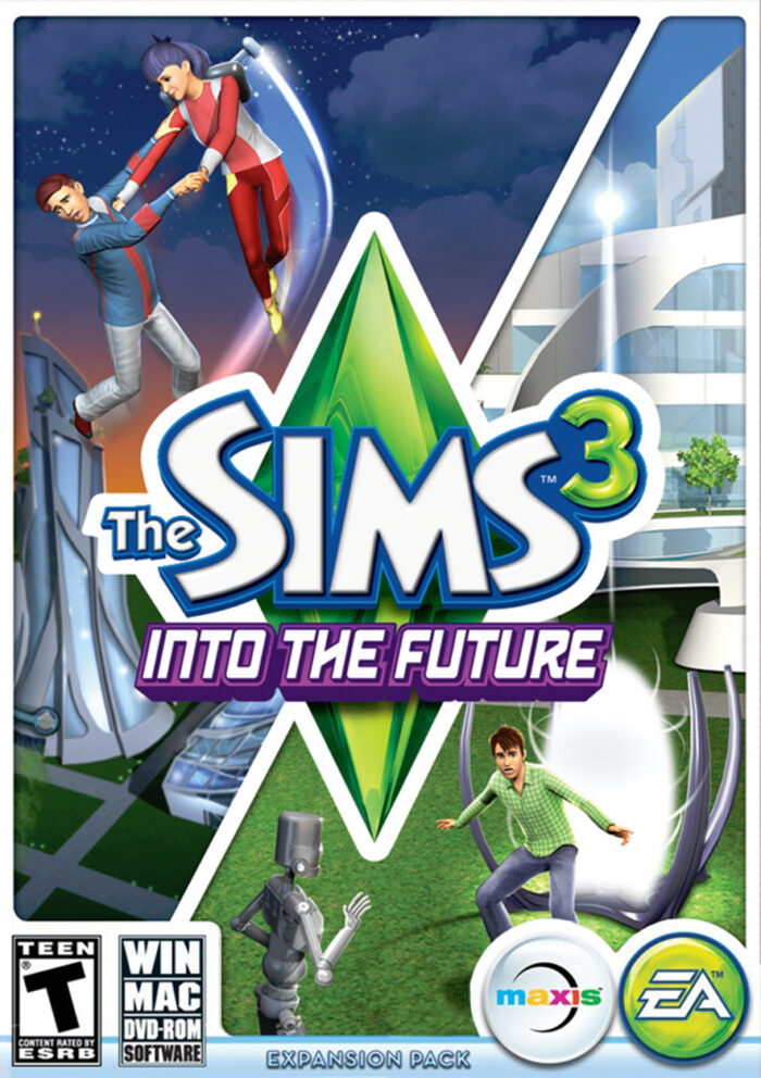 the sims 3 into the future cover original - LlavesDeJuego