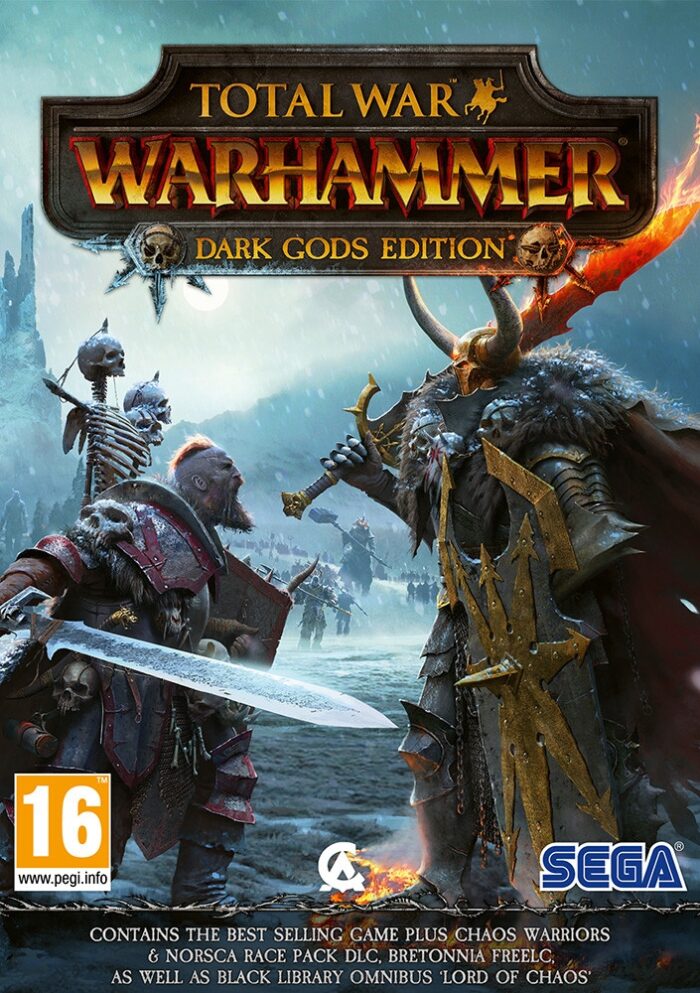 total war warhammer dark gods edition cover - LlavesDeJuego